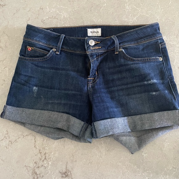 Hudson Jeans Pants - Hudson Distressed Jean shorts